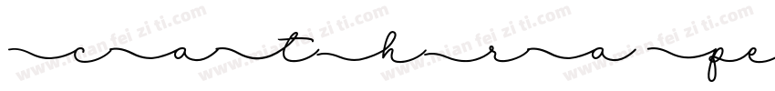 CATHRA Personal Use字体转换